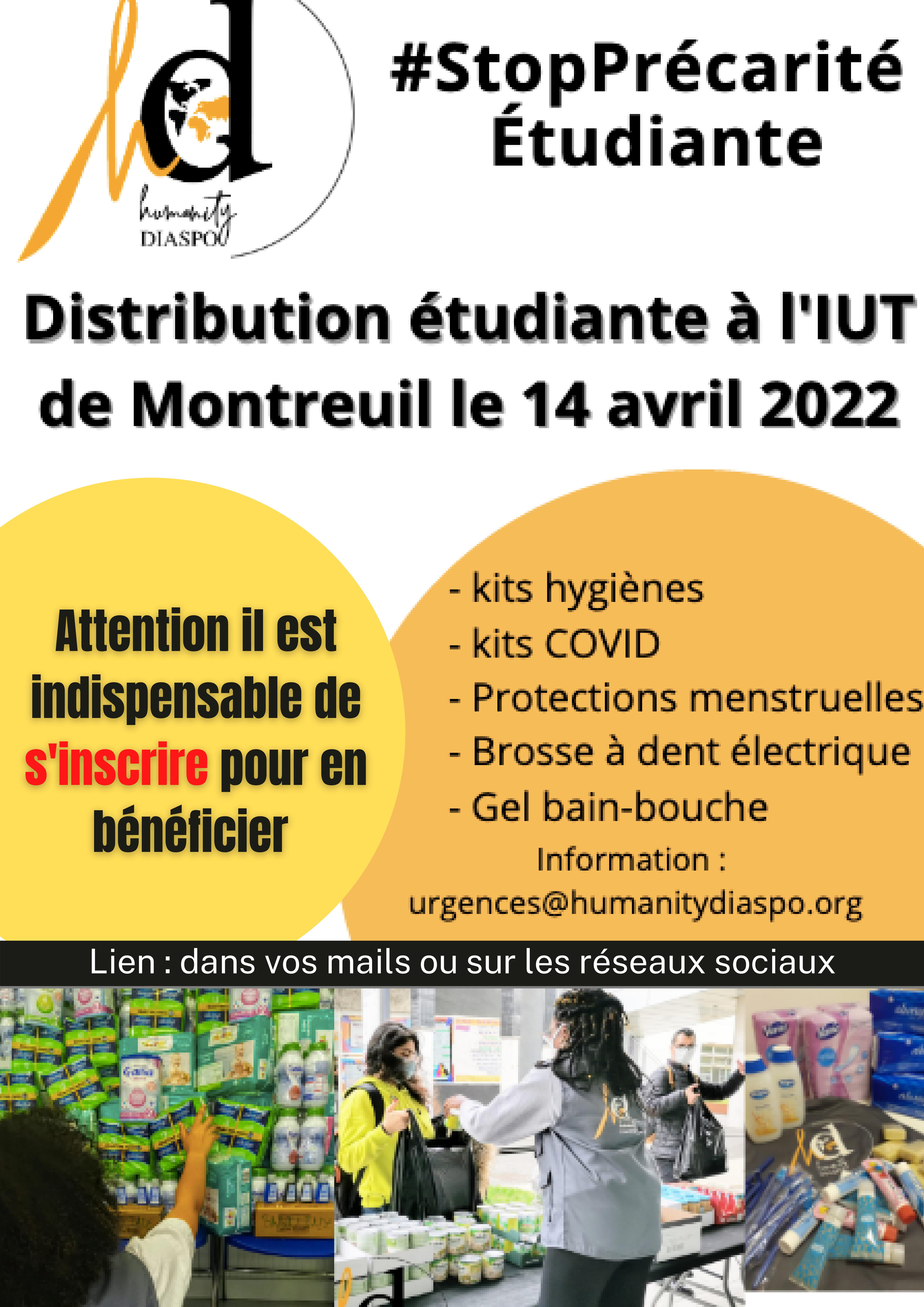 distribution produits de première nécessité