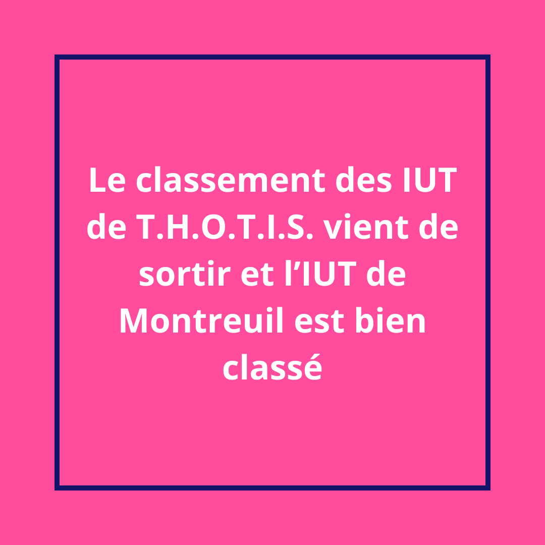 classement thotis 2022