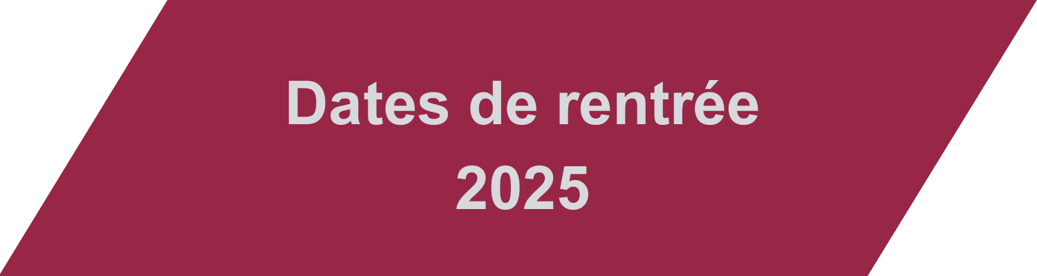 0 dates de rentrée