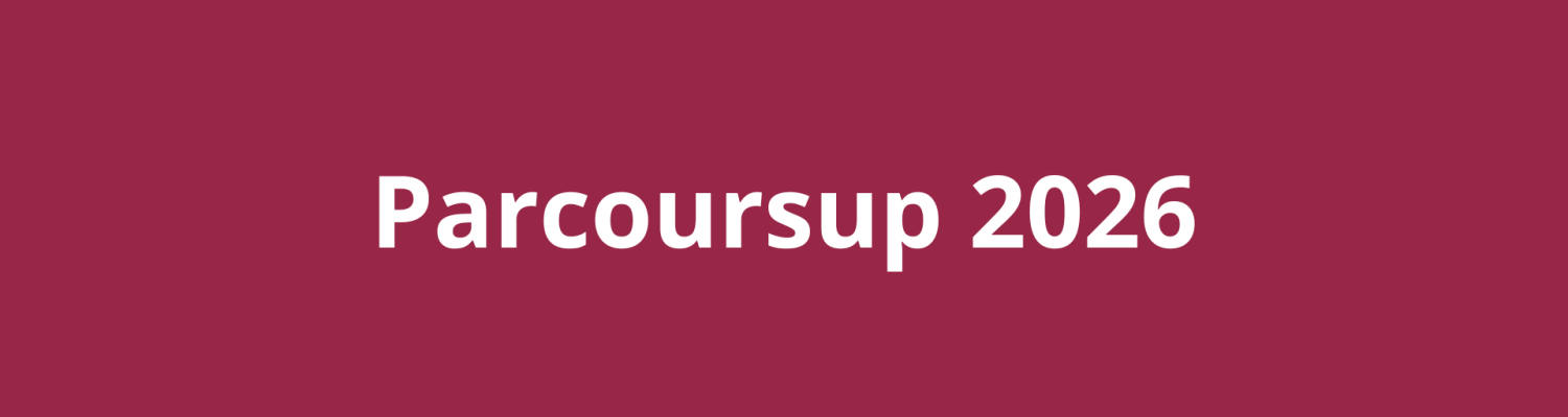 Parcoursup 2026